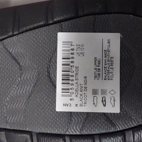 CLARKS 👣Adella Stride Cloudsteppers in Black Knit foot wear - Picture 12 of 16